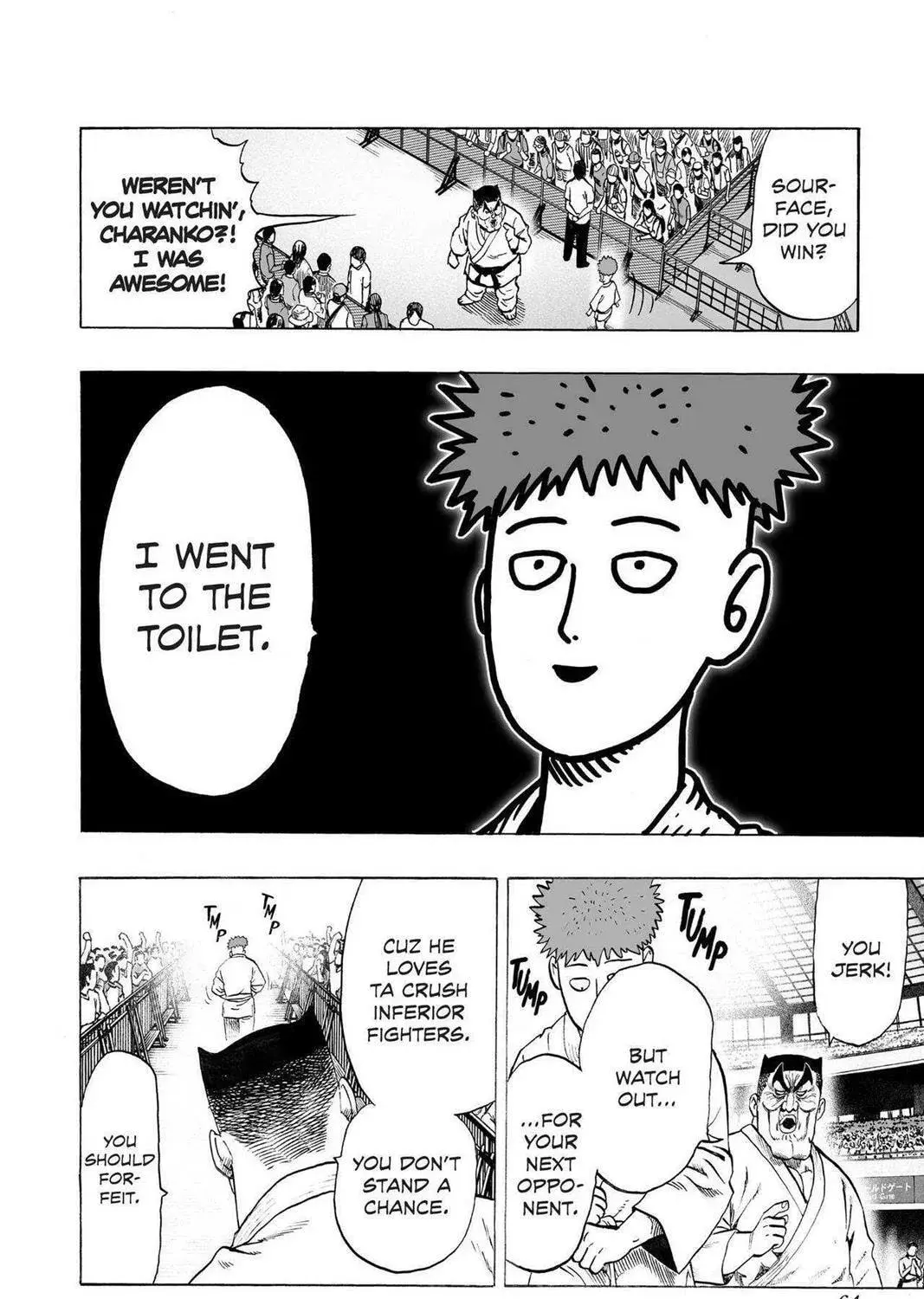 One Punch Man, chapter 63, page 65