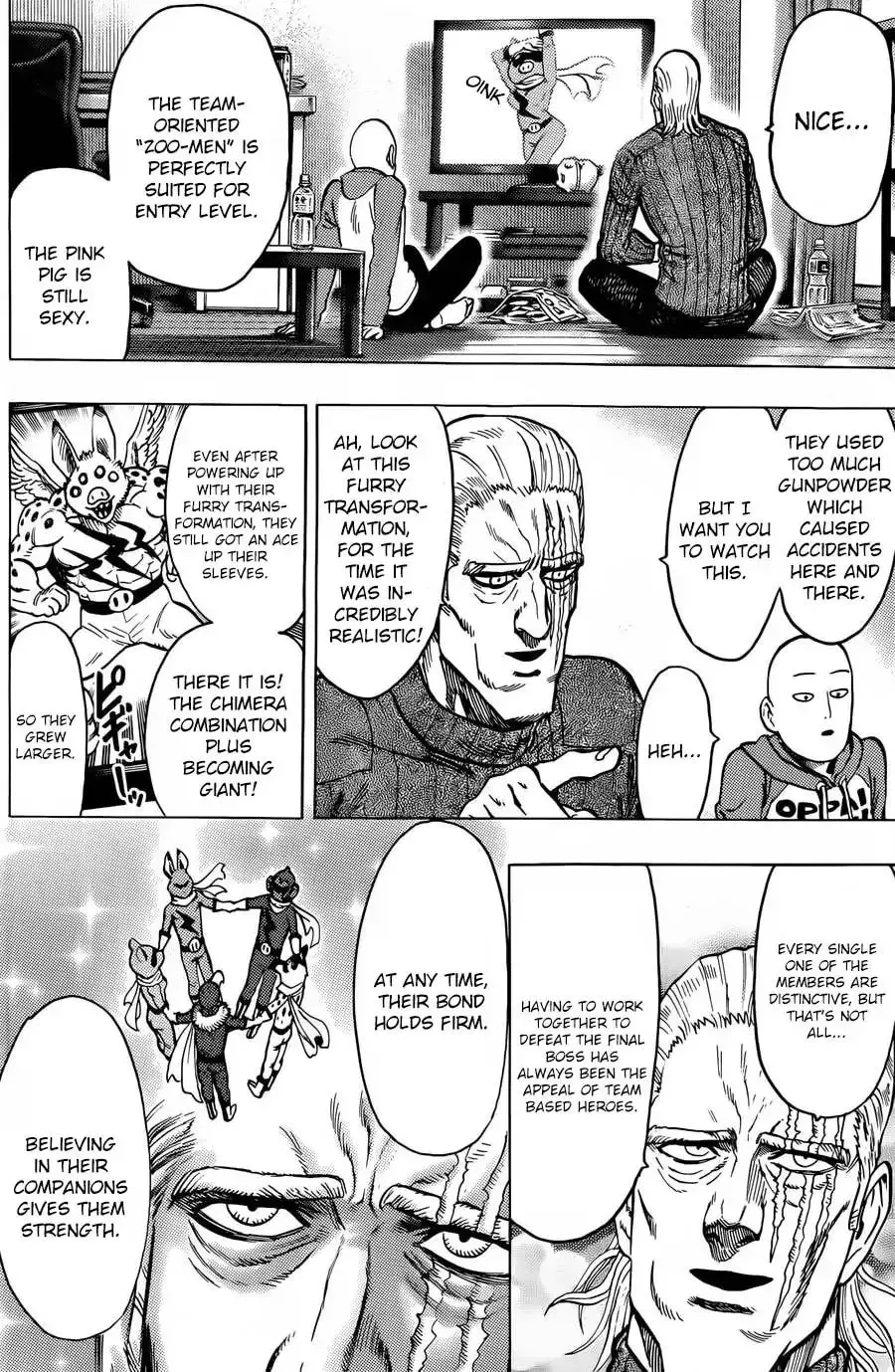 One Punch Man, chapter 61.5, page 4