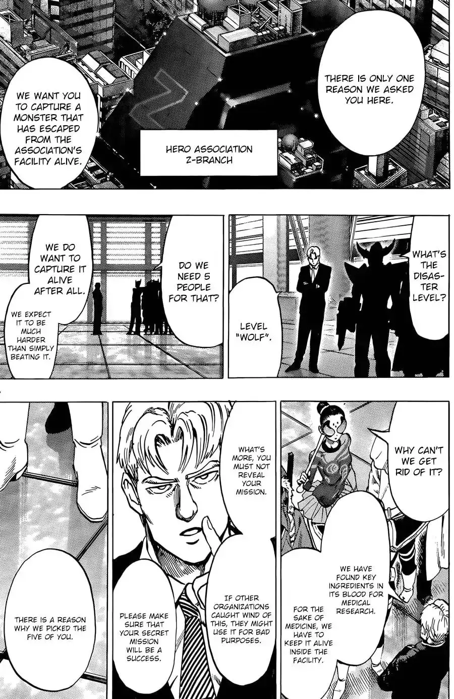 One Punch Man, chapter 61.5, page 7