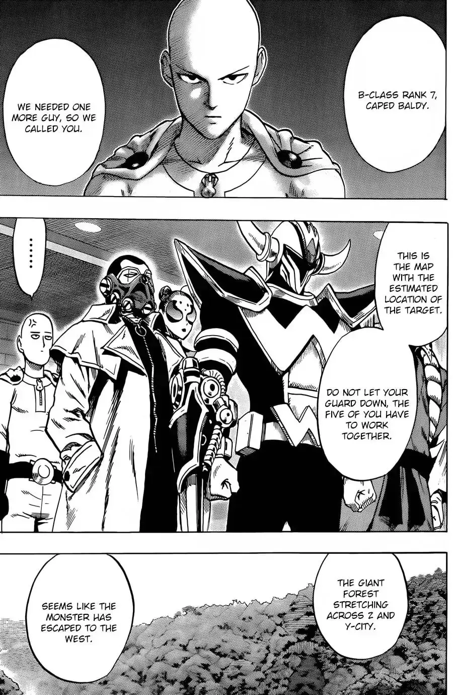 One Punch Man, chapter 61.5, page 9
