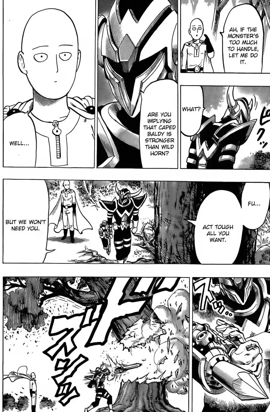 One Punch Man, chapter 61.5, page 12