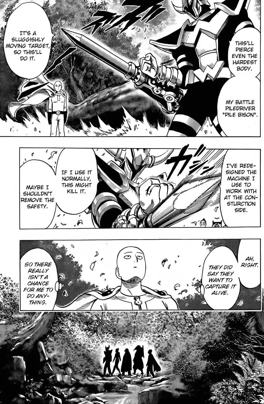 One Punch Man, chapter 61.5, page 13