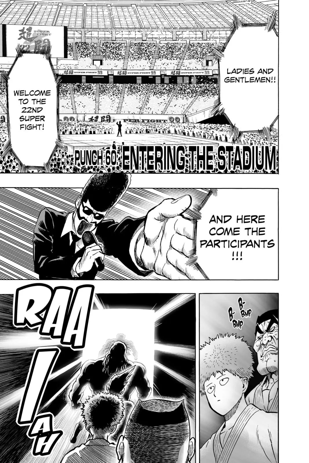 One Punch Man, chapter 60, page 1