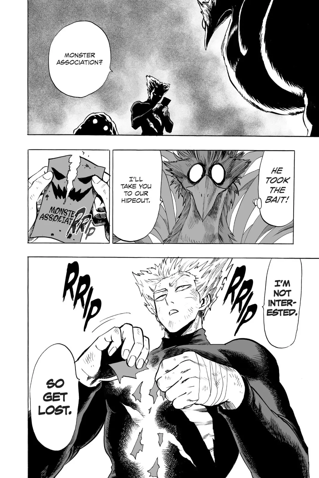 One Punch Man, chapter 59, page 8