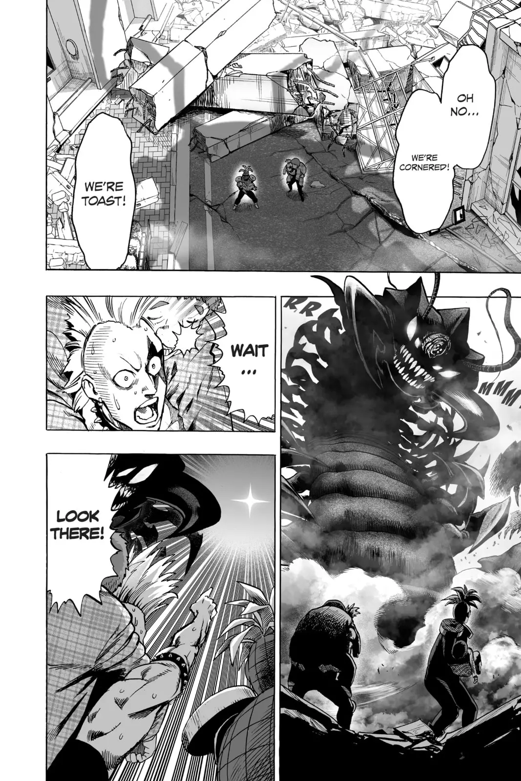 One Punch Man, chapter 58, page 4