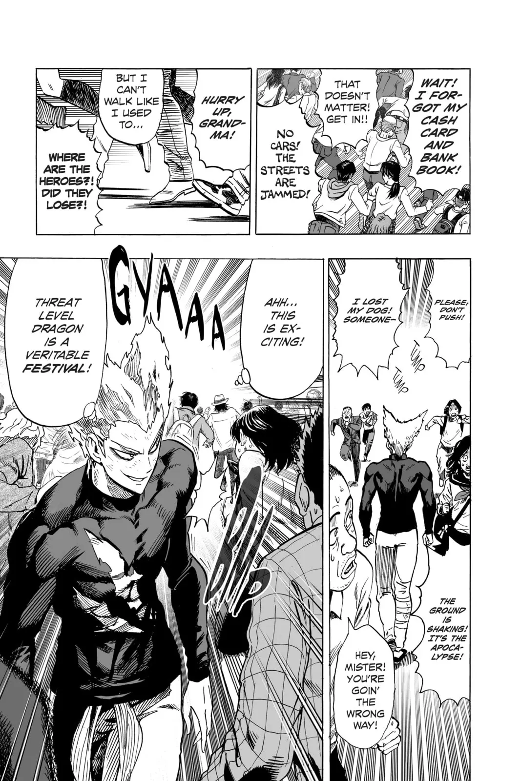 One Punch Man, chapter 57, page 9