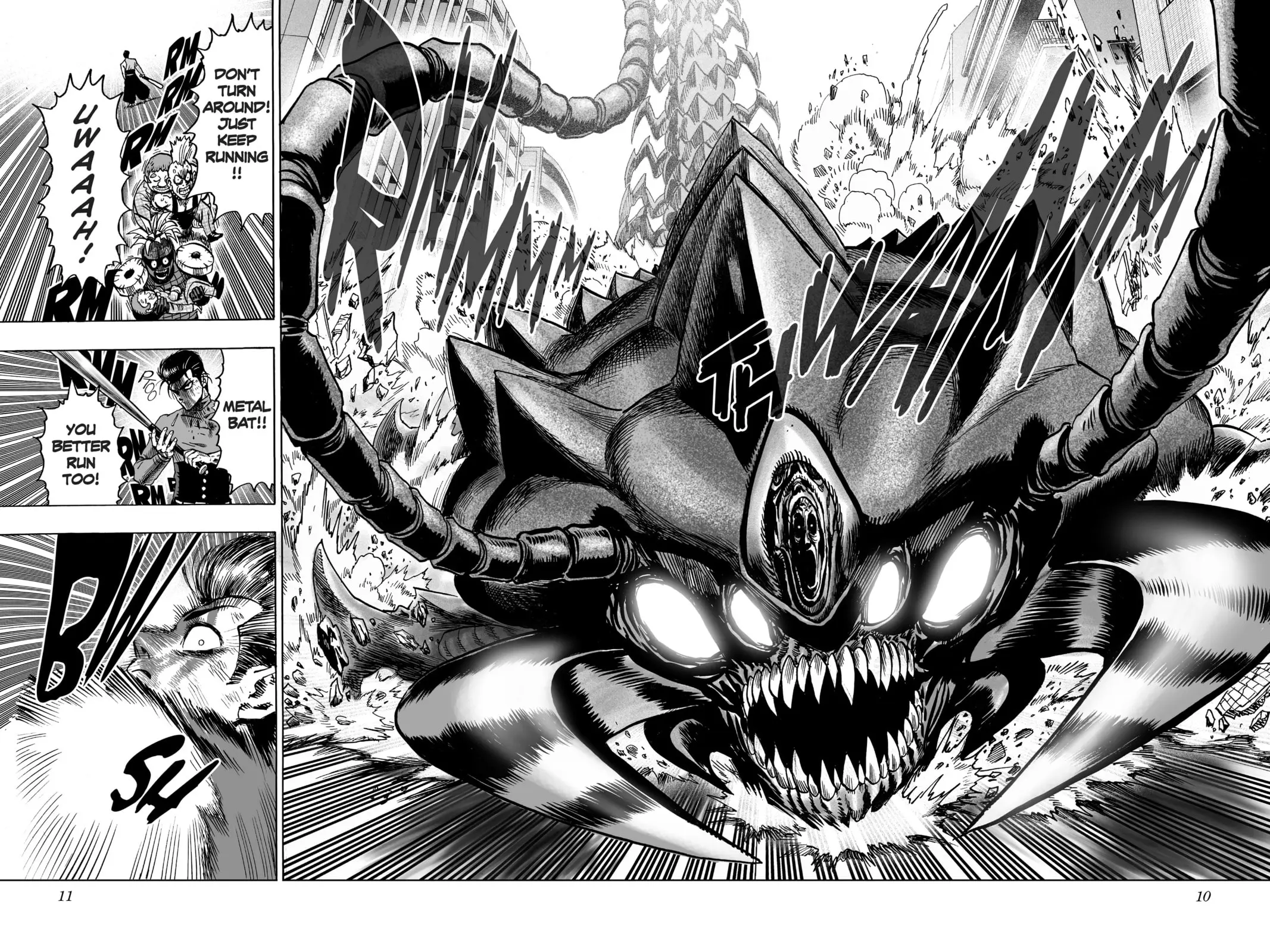 One Punch Man, chapter 56, page 4