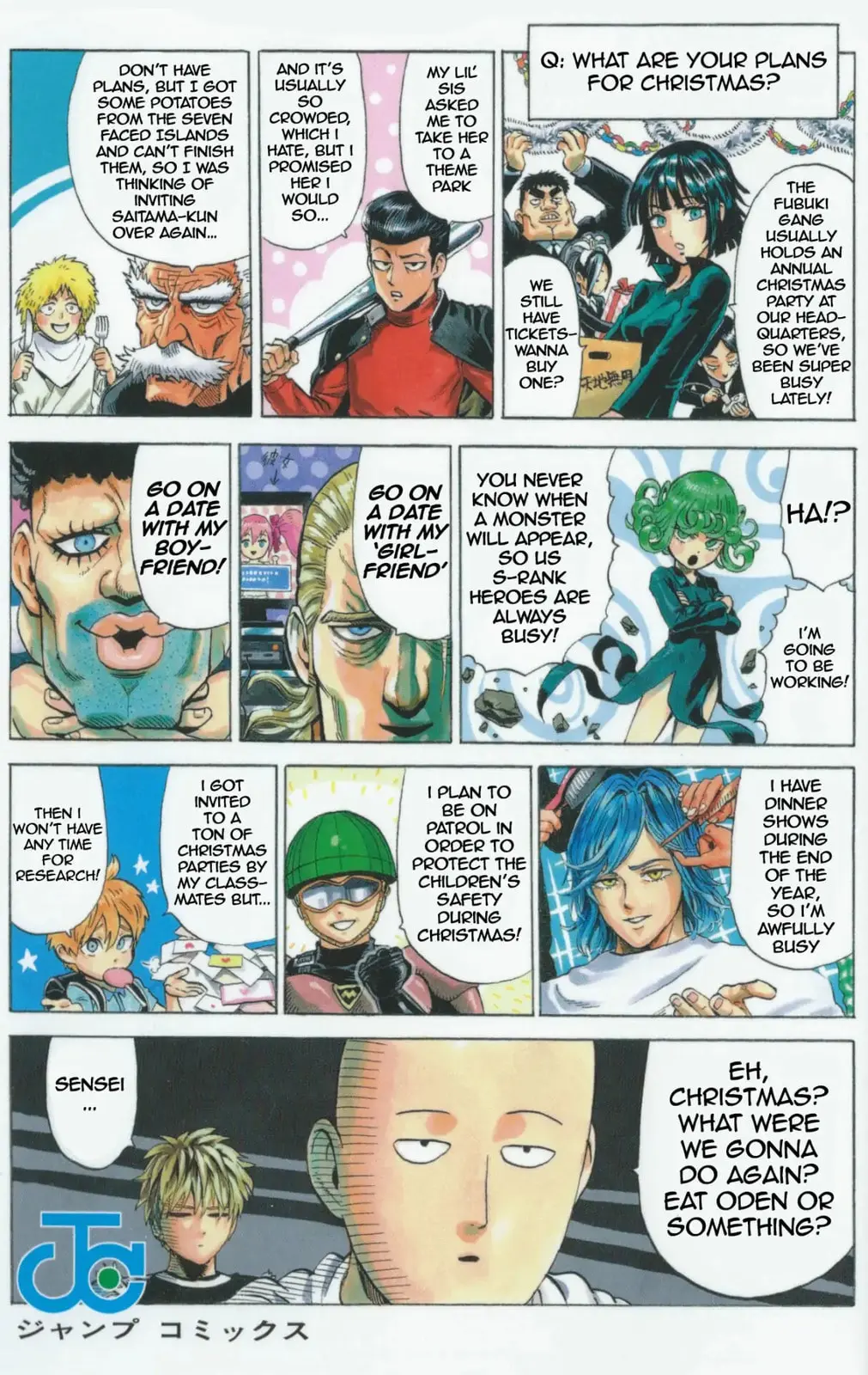 One Punch Man, chapter 55.8, page 2