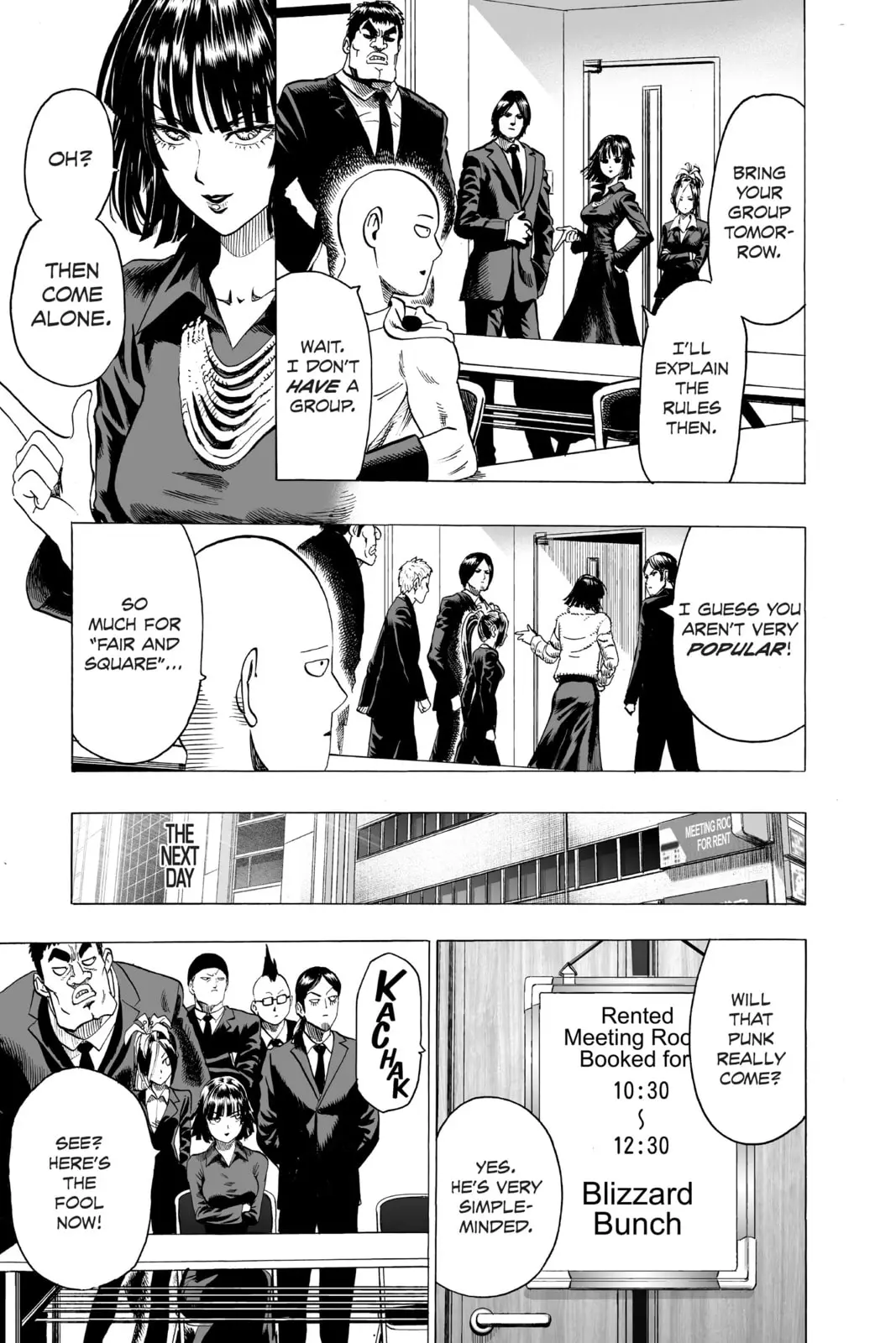 One Punch Man, chapter 55.7, page 6