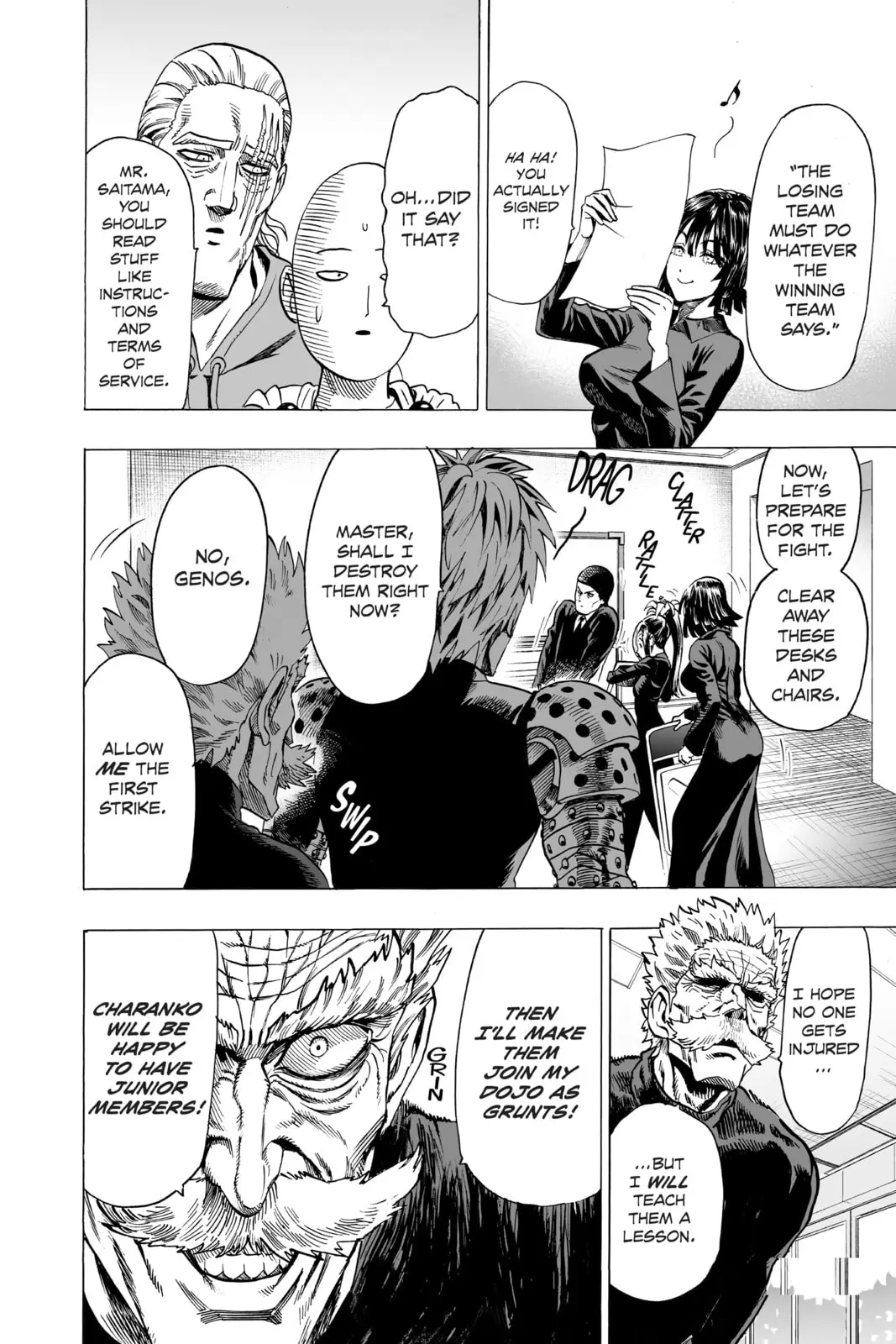 One Punch Man, chapter 55.7, page 9