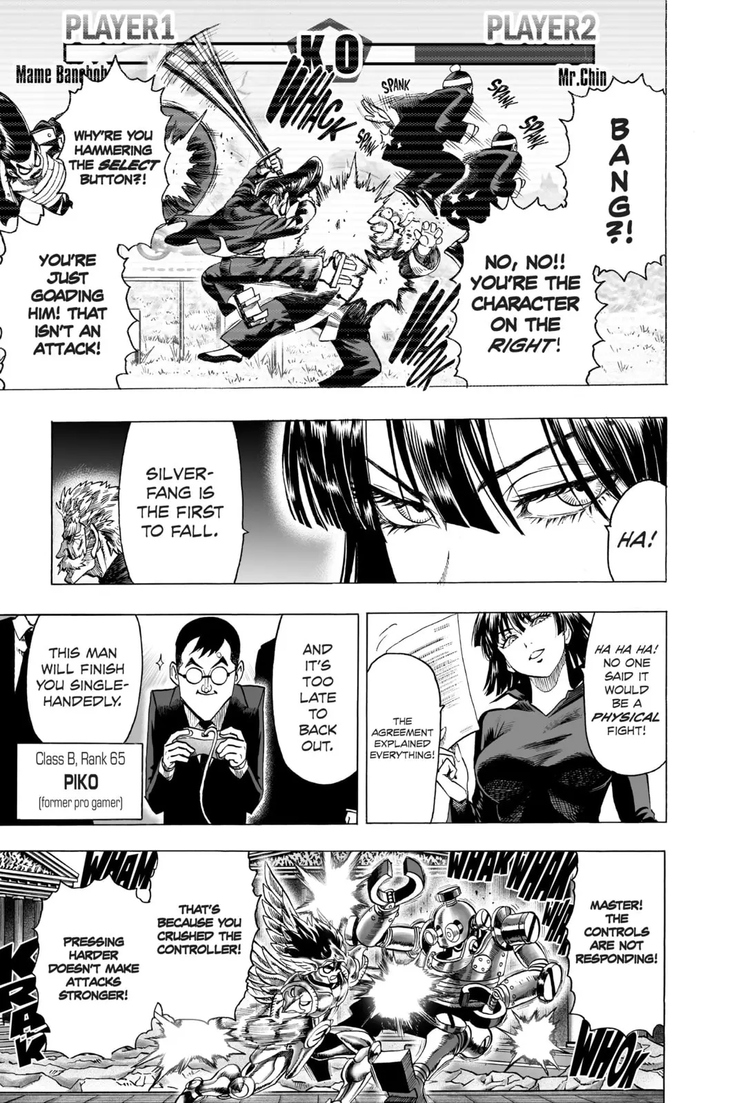 One Punch Man, chapter 55.7, page 10