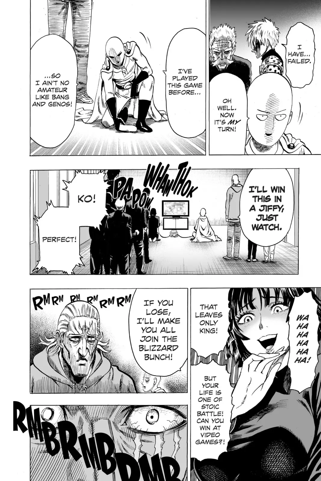 One Punch Man, chapter 55.7, page 11