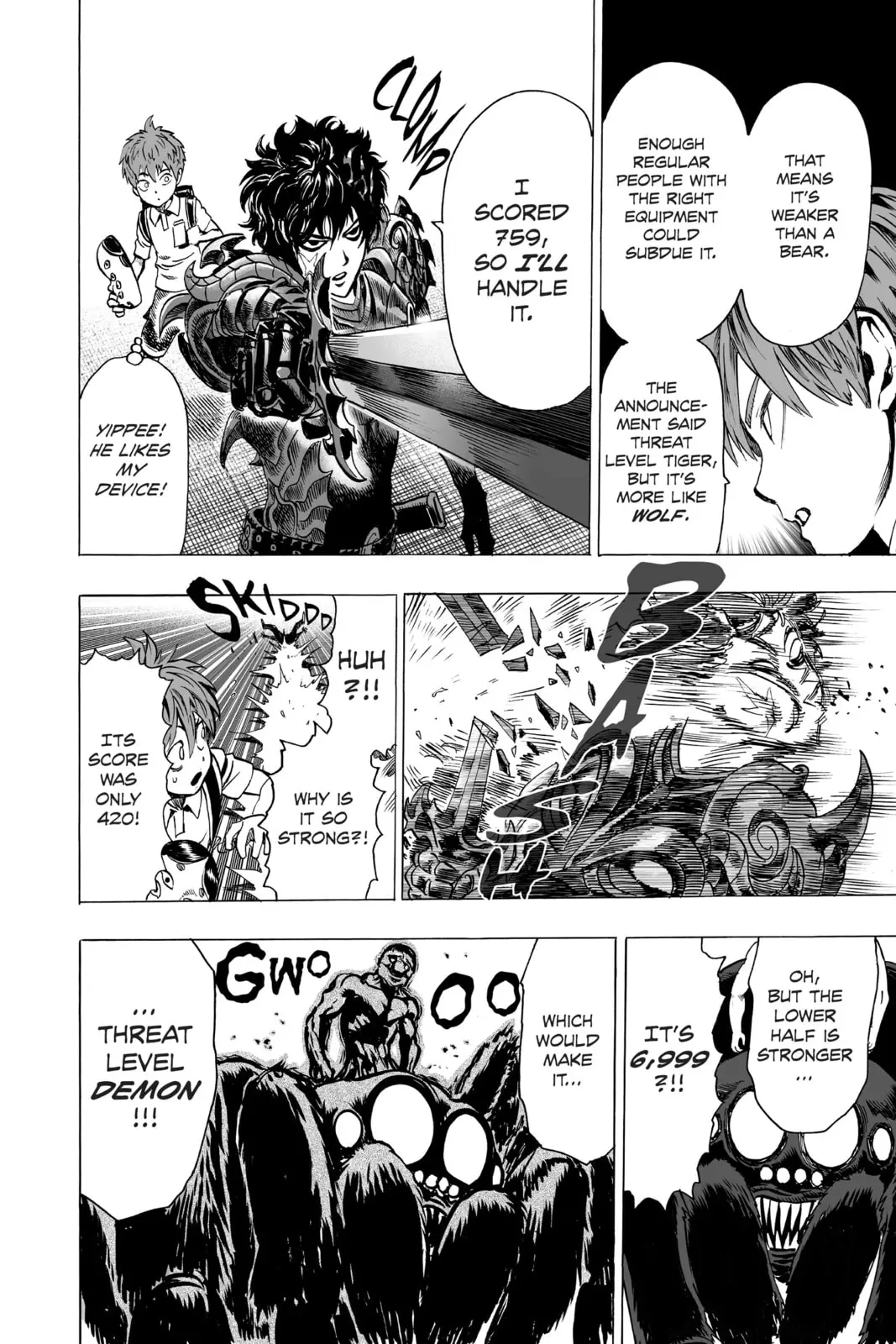 One Punch Man, chapter 55.7, page 17
