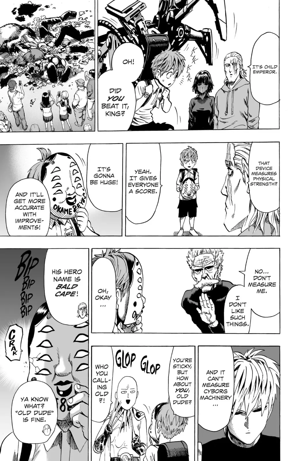 One Punch Man, chapter 55.7, page 25