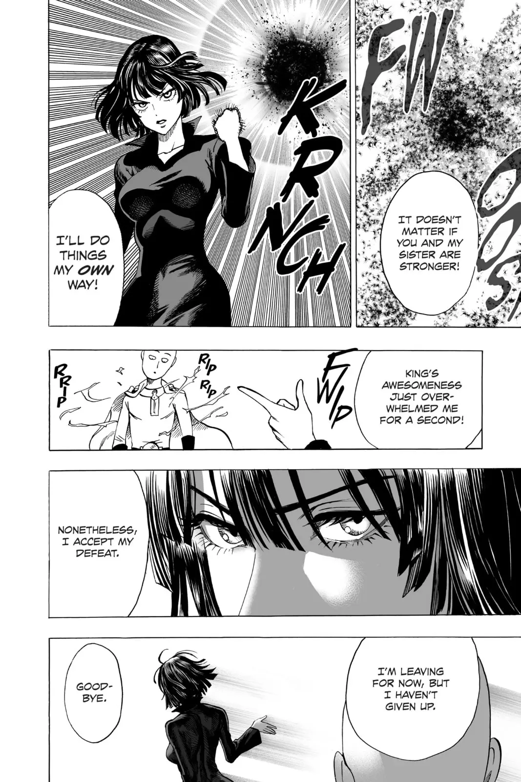 One Punch Man, chapter 55.7, page 32