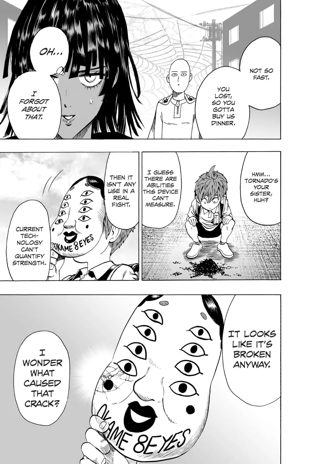 One Punch Man, chapter 55.7, page 33
