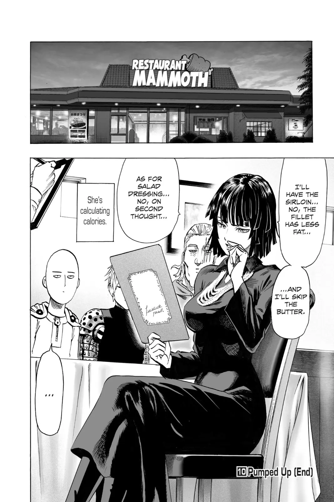 One Punch Man, chapter 55.7, page 34