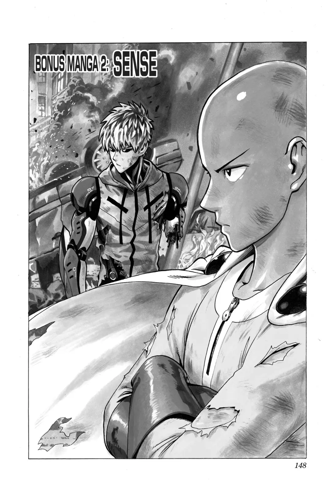 One Punch Man, chapter 55.6, page 1