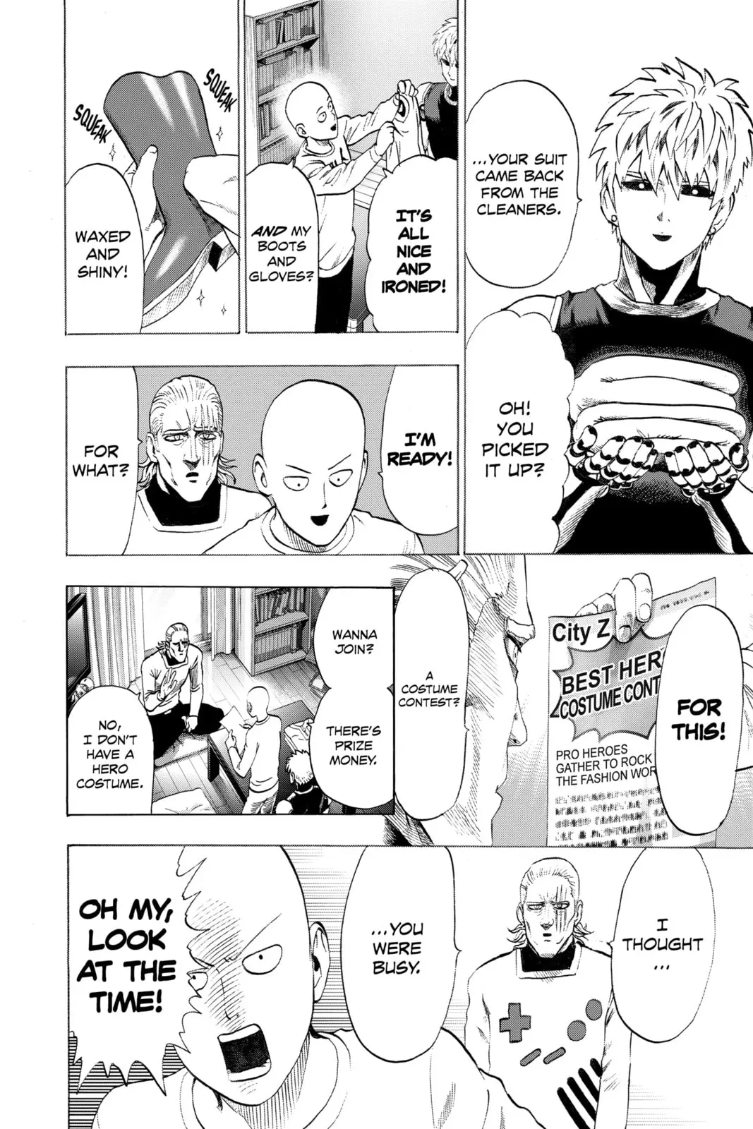 One Punch Man, chapter 55.6, page 3
