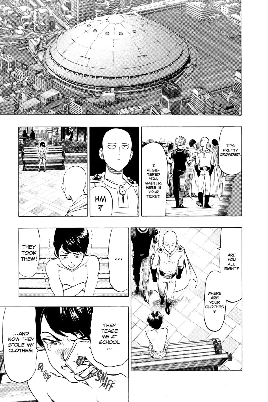 One Punch Man, chapter 55.6, page 4