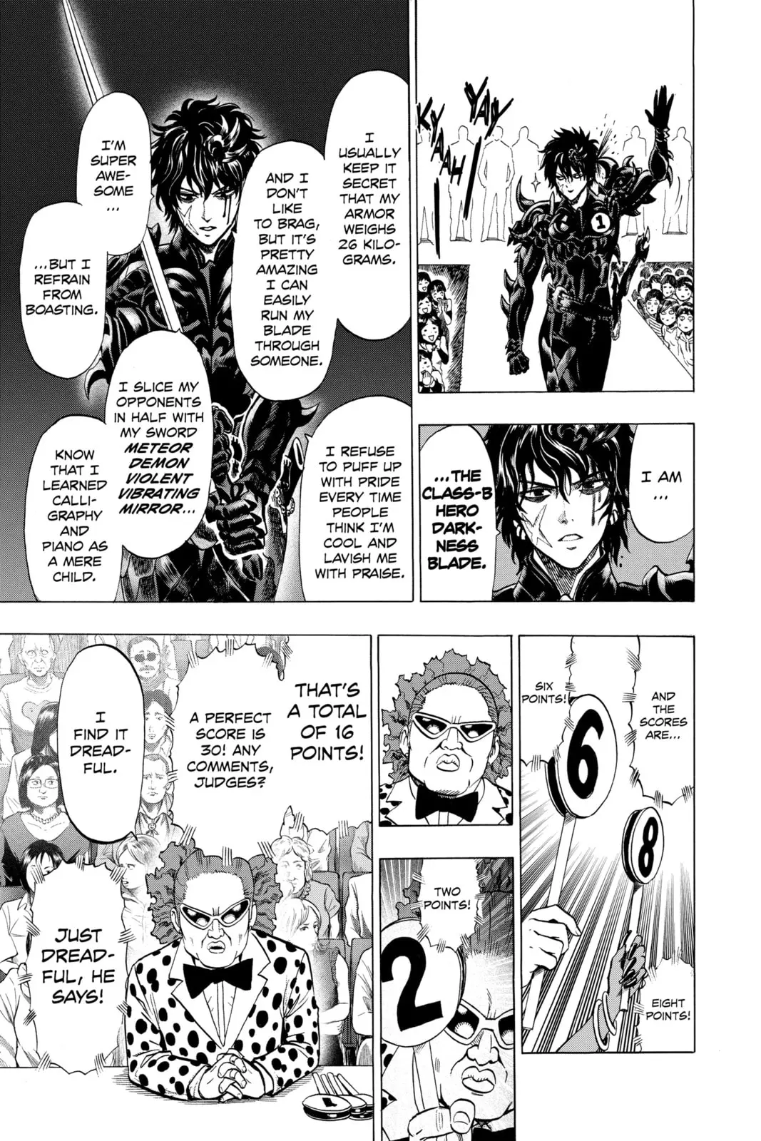 One Punch Man, chapter 55.6, page 8