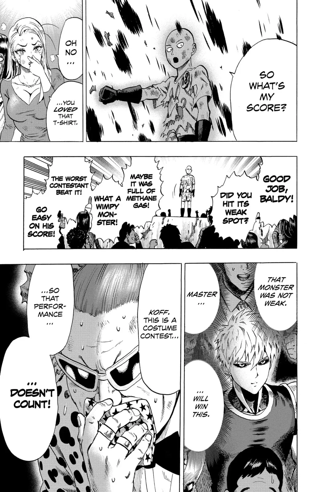 One Punch Man, chapter 55.6, page 17