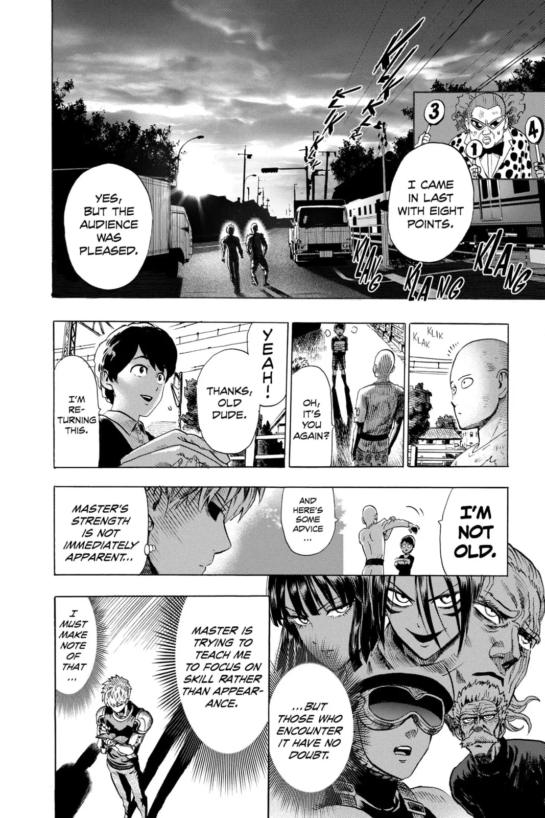 One Punch Man, chapter 55.6, page 18