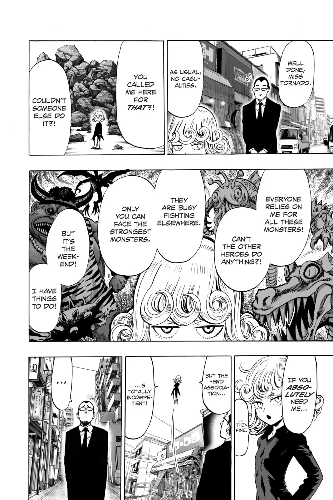 One Punch Man, chapter 55.5, page 4