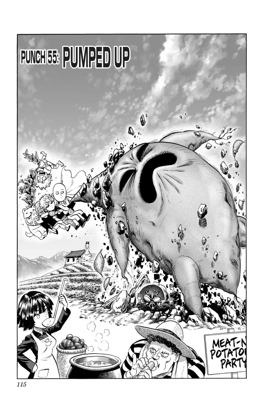 One Punch Man, chapter 55, page 1