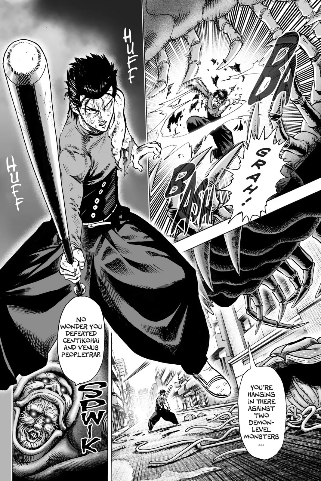 One Punch Man, chapter 55, page 4