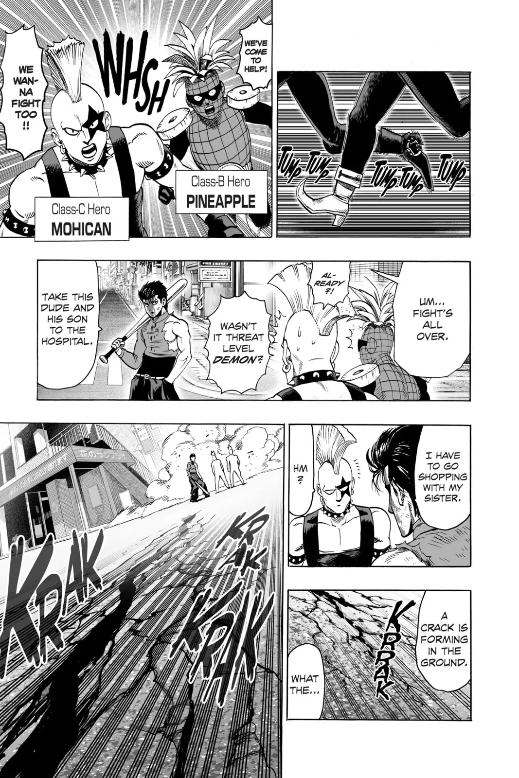 One Punch Man, chapter 55, page 15