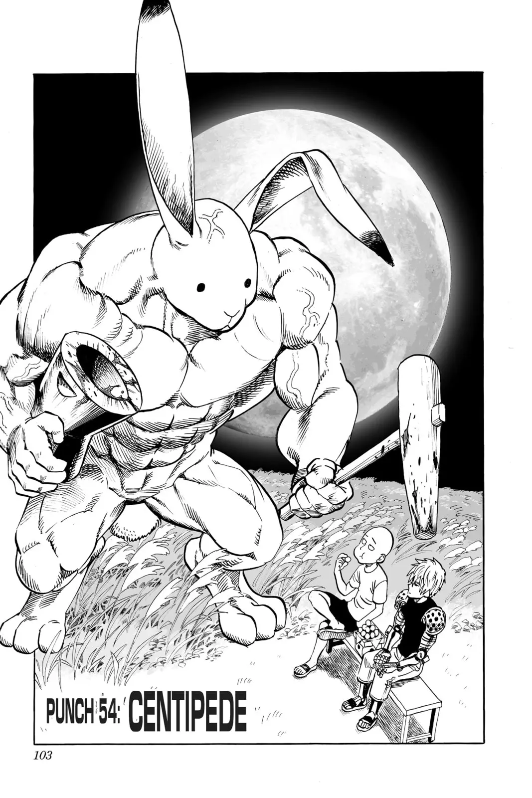 One Punch Man, chapter 54, page 1