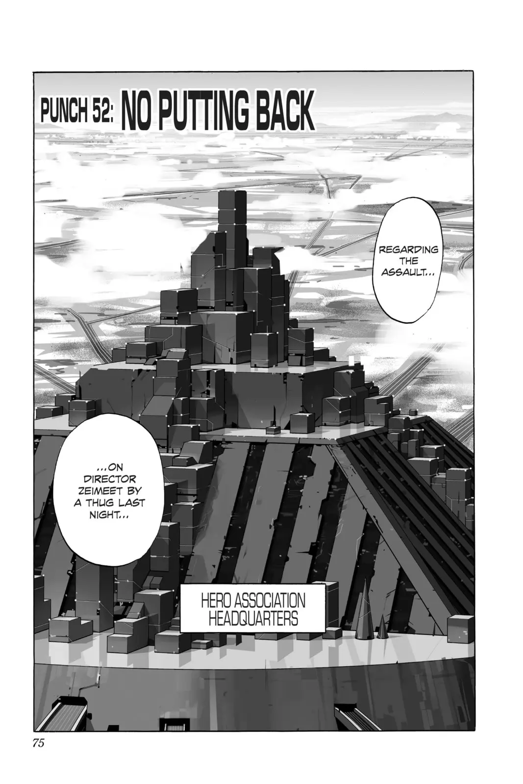 One Punch Man, chapter 52, page 1