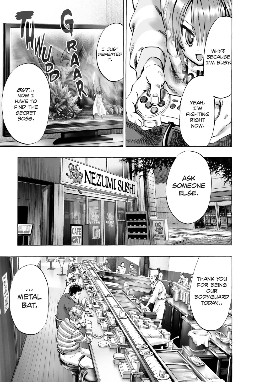 One Punch Man, chapter 52, page 5