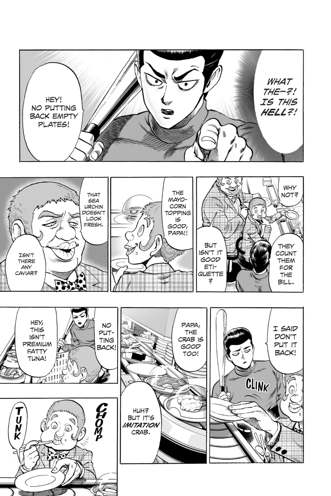 One Punch Man, chapter 52, page 7