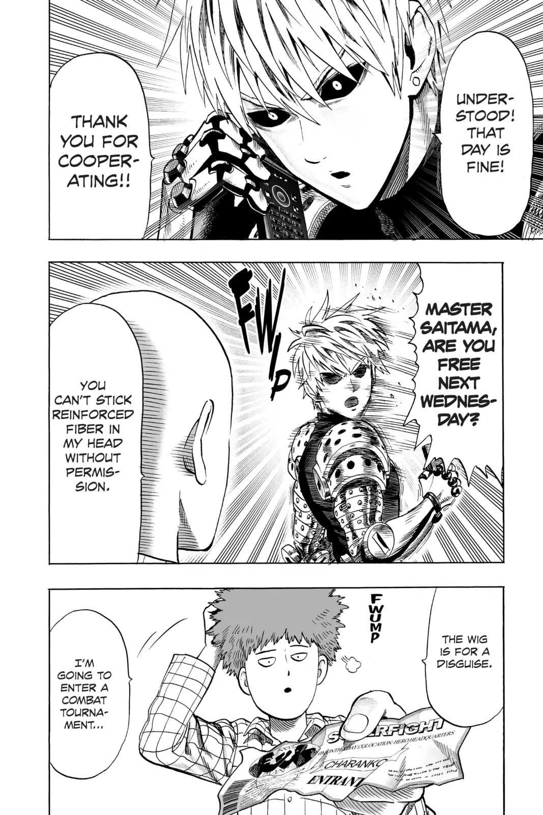 One Punch Man, chapter 51, page 15