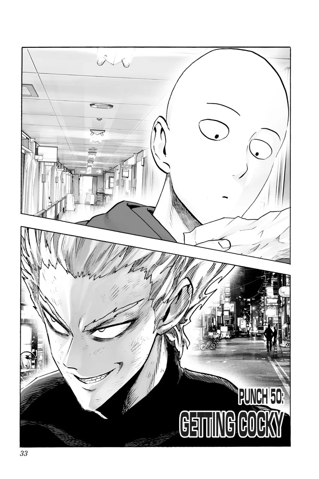 One Punch Man, chapter 50, page 1