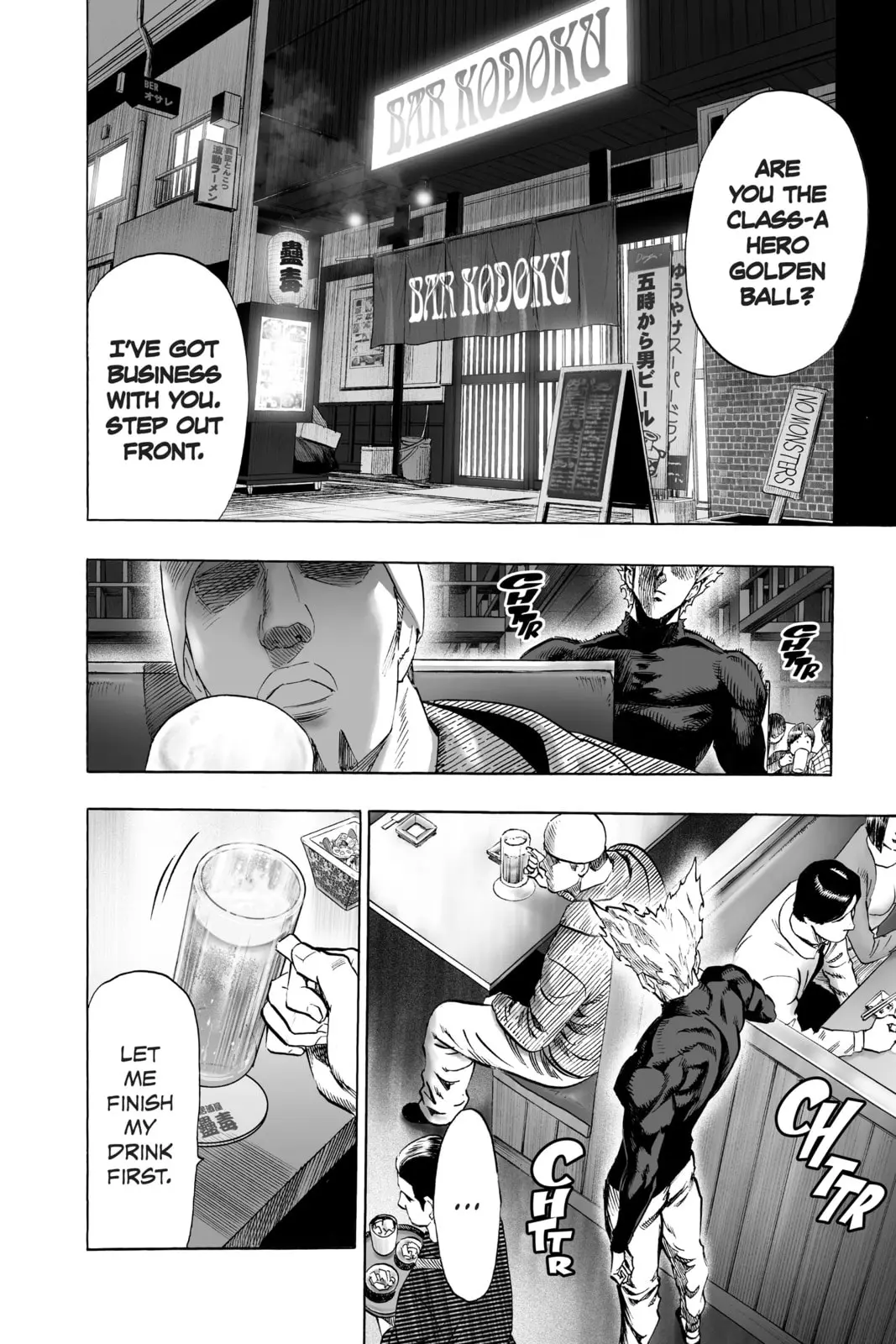 One Punch Man, chapter 50, page 2