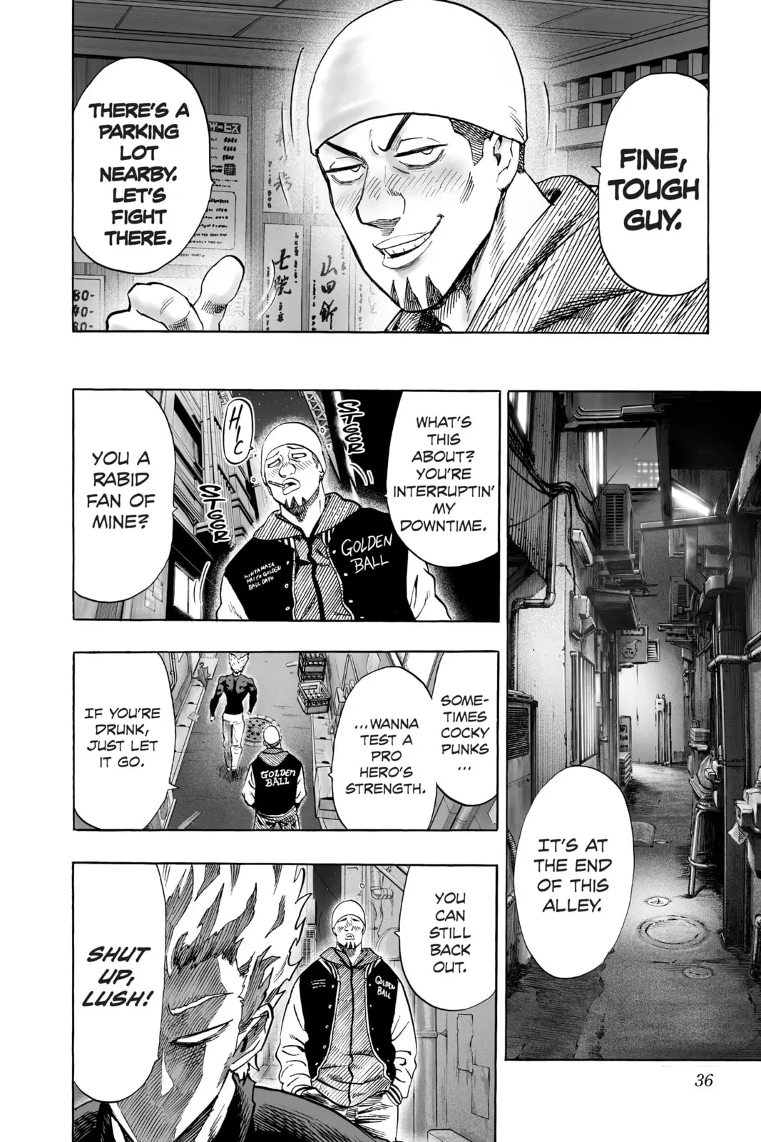 One Punch Man, chapter 50, page 4