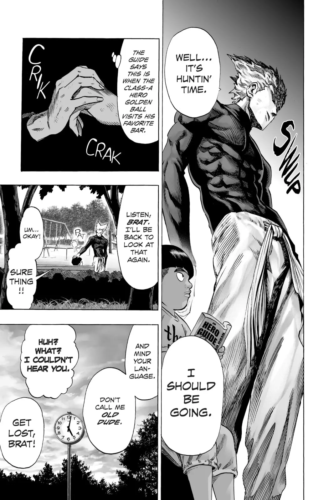One Punch Man, chapter 49, page 4