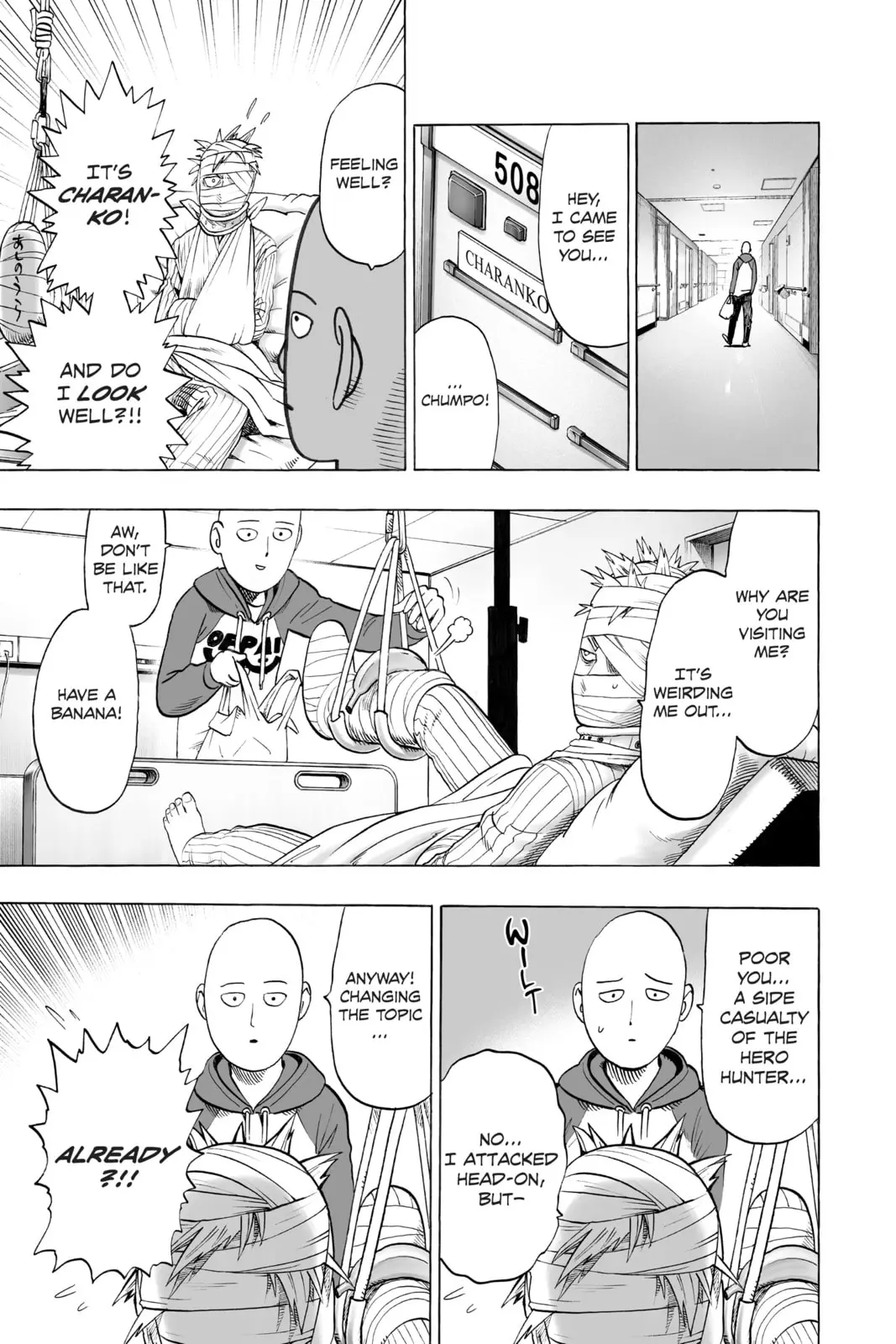 One Punch Man, chapter 49, page 8