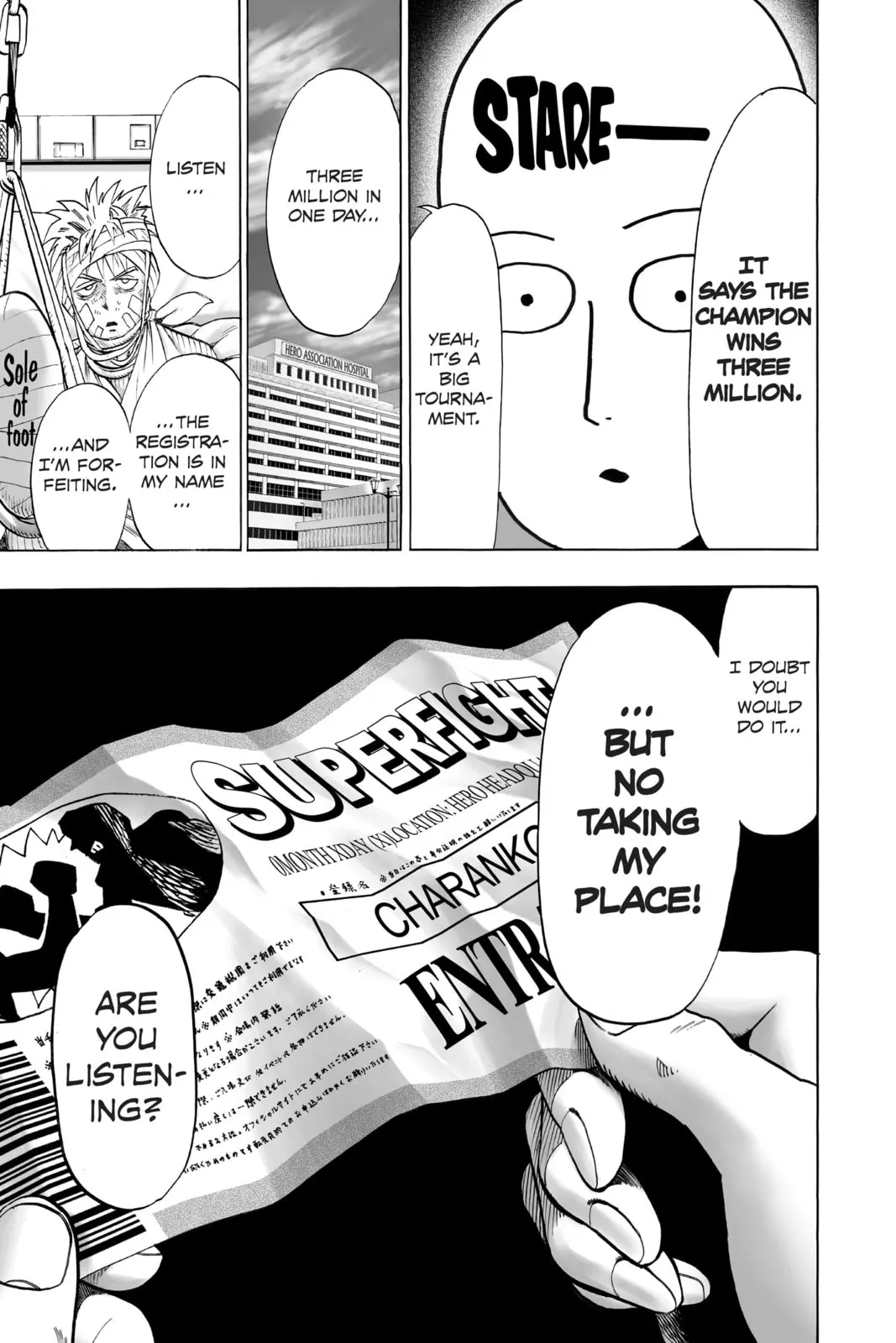 One Punch Man, chapter 49, page 12