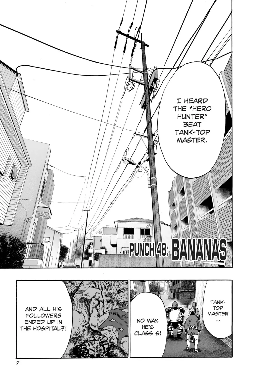 One Punch Man, chapter 48, page 1
