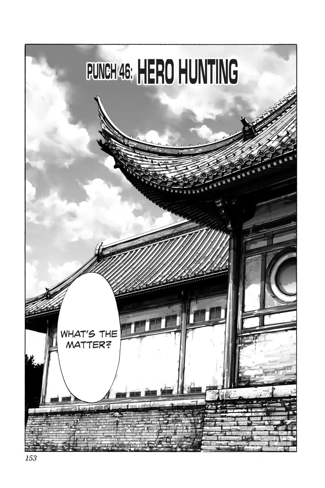 One Punch Man, chapter 46, page 1