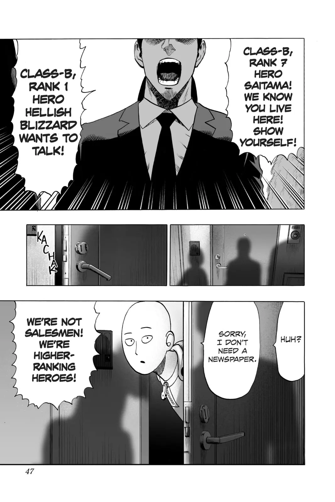 One Punch Man, chapter 42, page 12