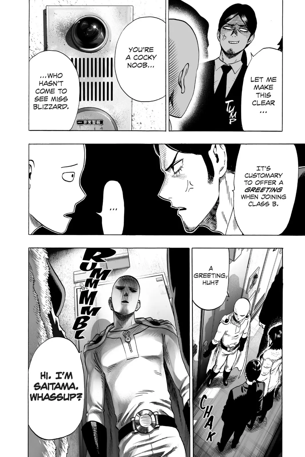 One Punch Man, chapter 42, page 15