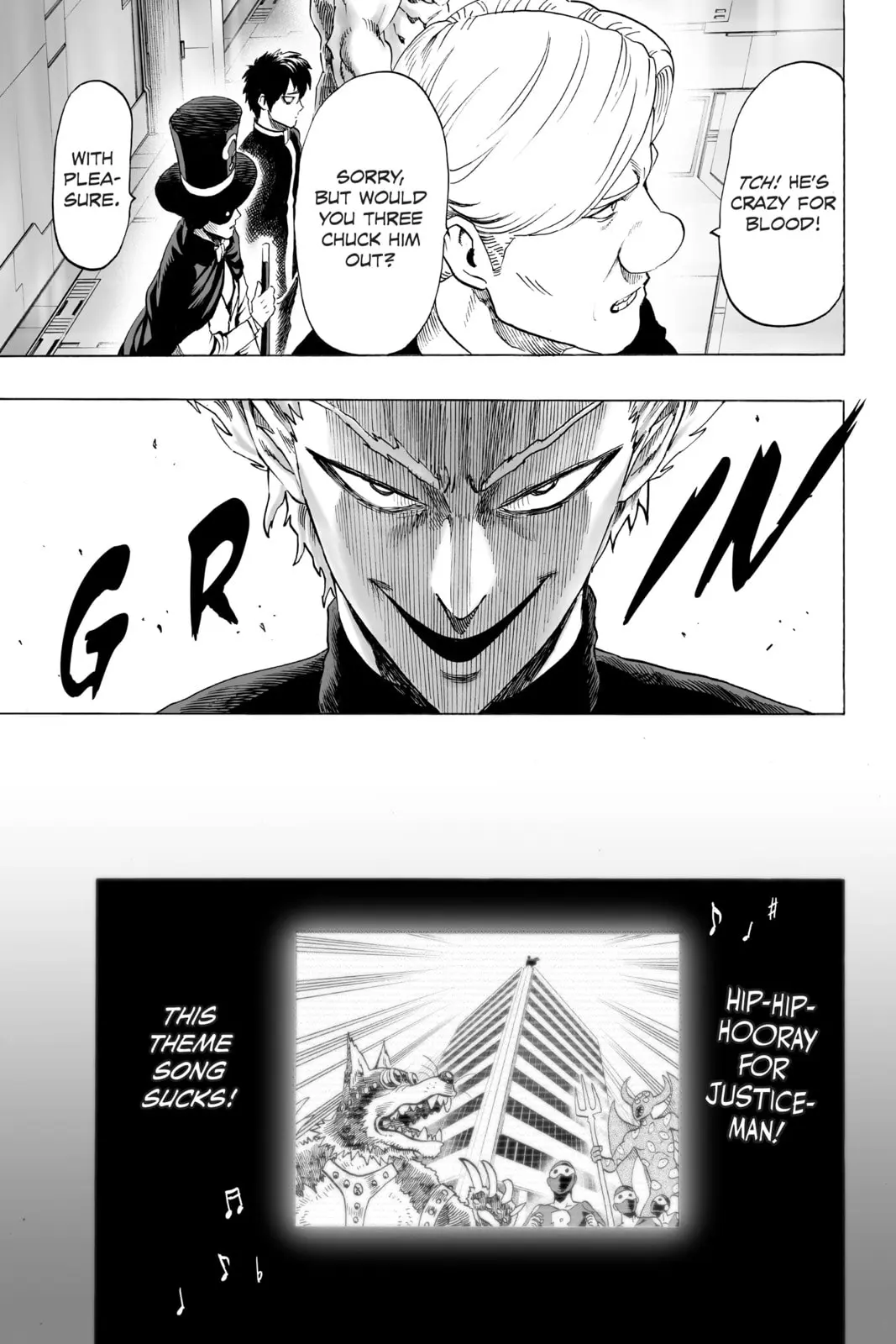 One Punch Man, chapter 41, page 5