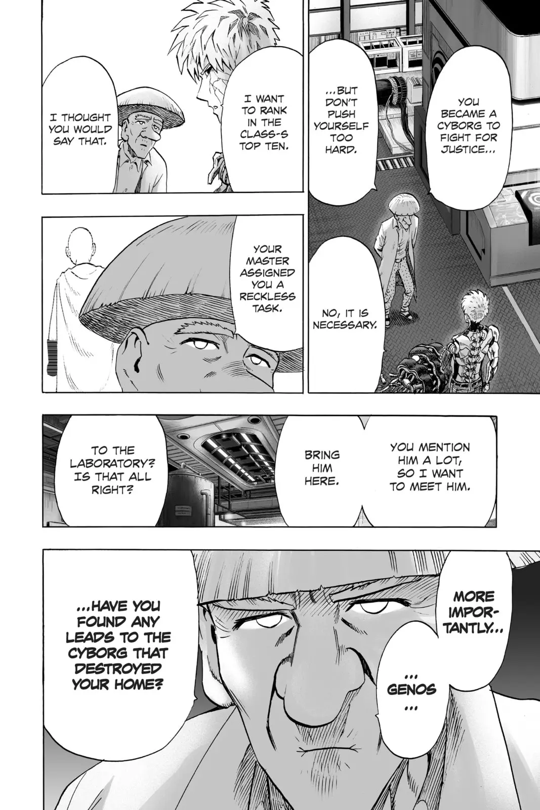 One Punch Man, chapter 40, page 4