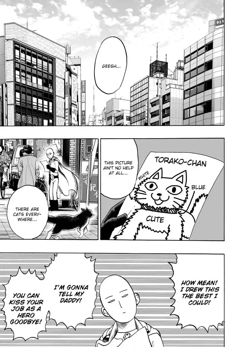 One Punch Man, chapter 39.5, page 5