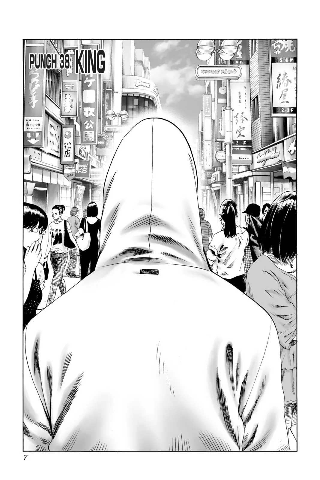 One Punch Man, chapter 38, page 1